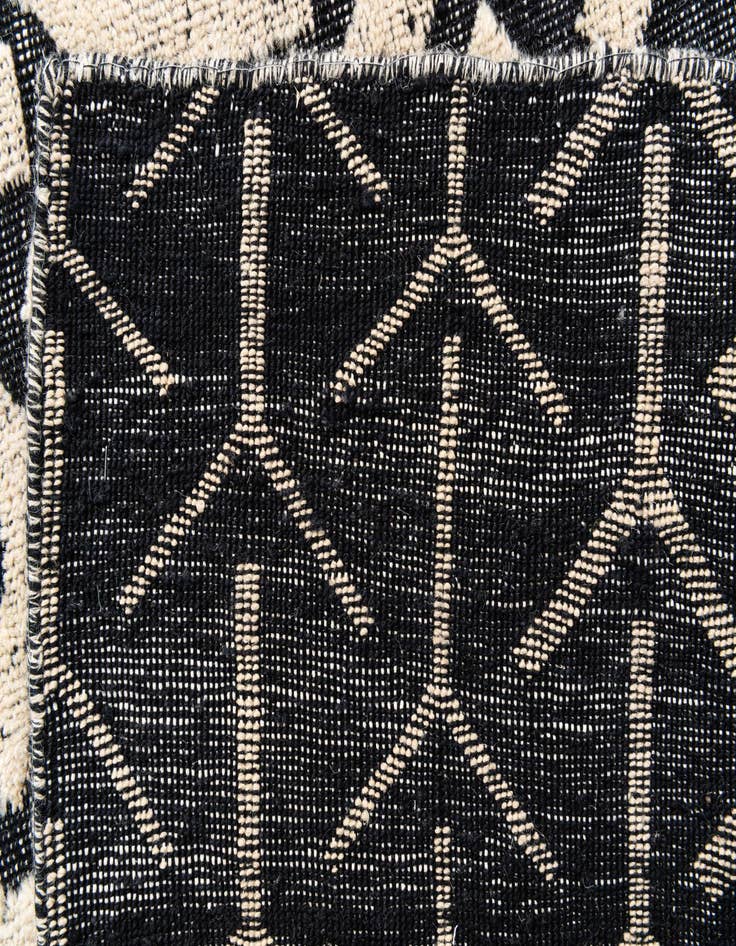 Detail image of  9' 1 x 11' 10  Hand Knotted Moroccan Wool Rug