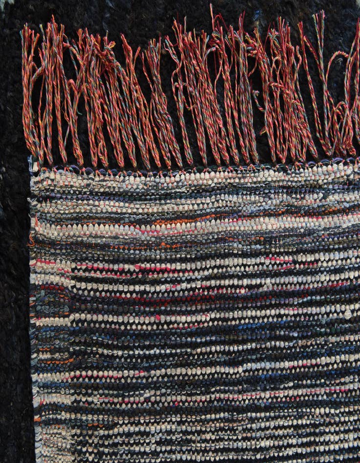 Detail image of  9' 2 x 12' 1  Hand Knotted Moroccan Wool Rug