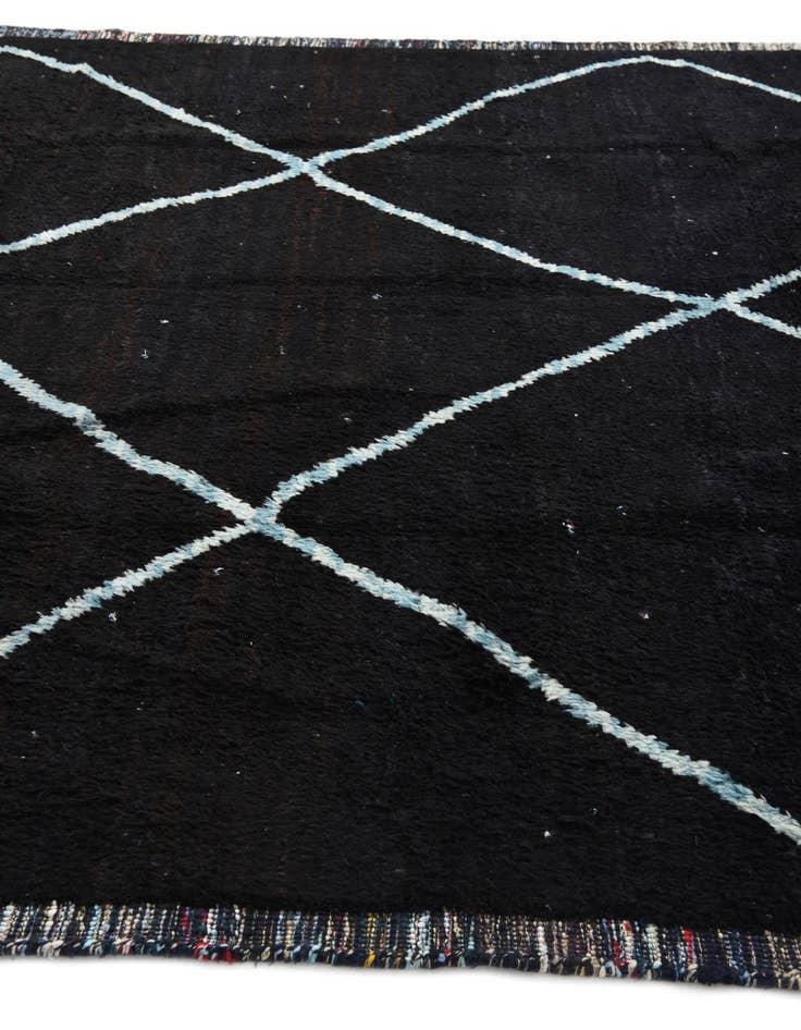 Detail image of  8' 2 x 10' 2  Hand Knotted Moroccan Wool Rug