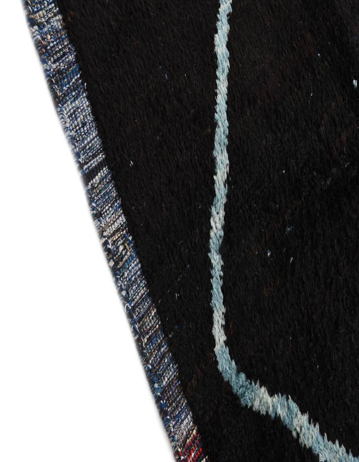 Detail image of  8' 2 x 10' 2  Hand Knotted Moroccan Wool Rug