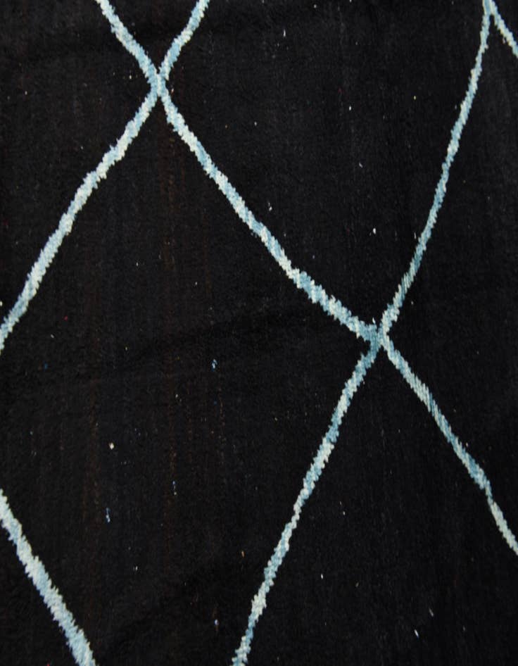 Detail image of  8' 2 x 10' 2  Hand Knotted Moroccan Wool Rug