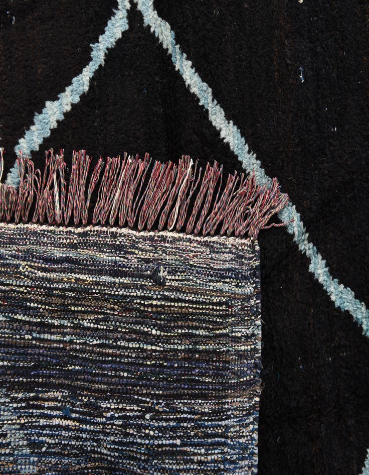 Detail image of  8' 2 x 10' 2  Hand Knotted Moroccan Wool Rug