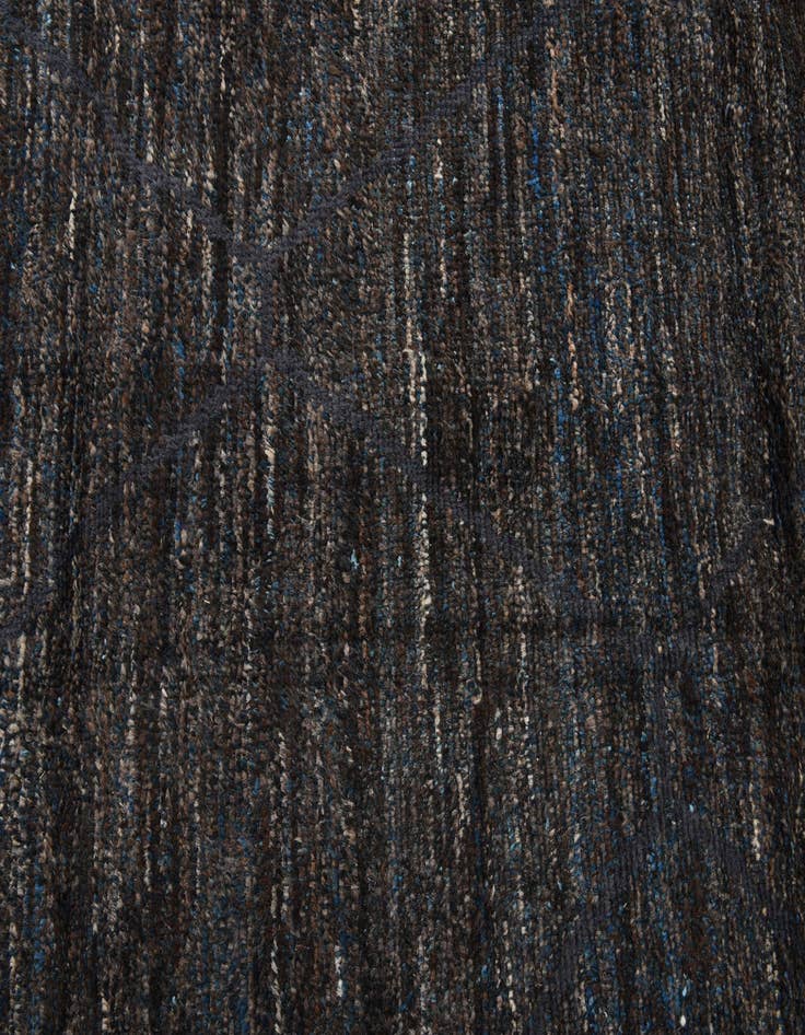 Detail image of  9' 1 x 12' 5  Hand Knotted Moroccan Wool Rug