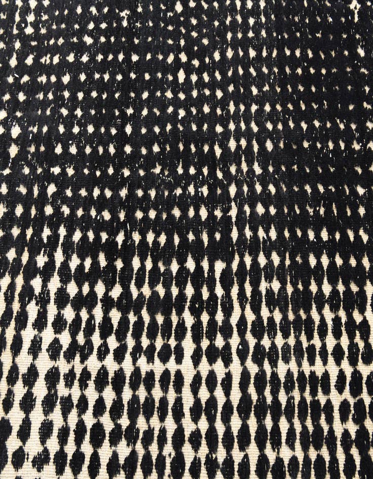 Detail image of  5' 6 x 8' 1  Hand Knotted Moroccan Wool Rug