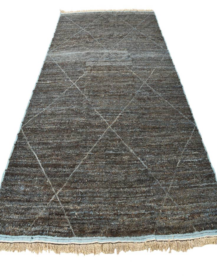 Detail image of  9' 2 x 12' 9  Hand Knotted Moroccan Wool Rug