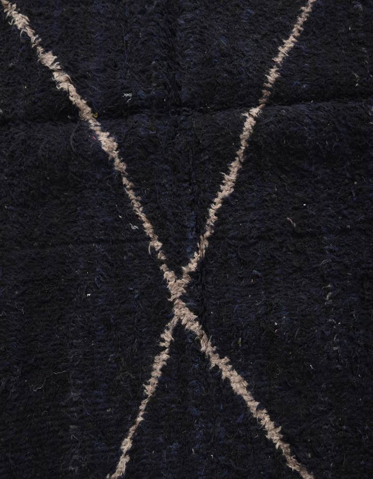 Detail image of  10' 3 x 14'  Hand Knotted Moroccan Wool Rug