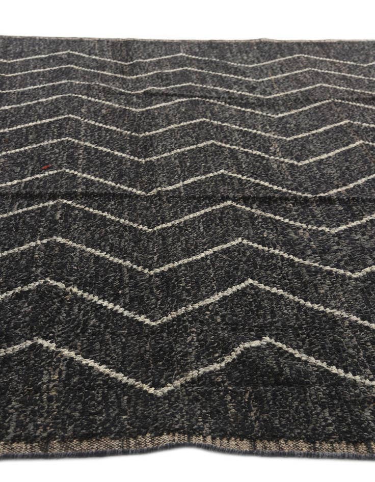 Detail image of  9' x 12' 9  Hand Knotted Moroccan Wool Rug