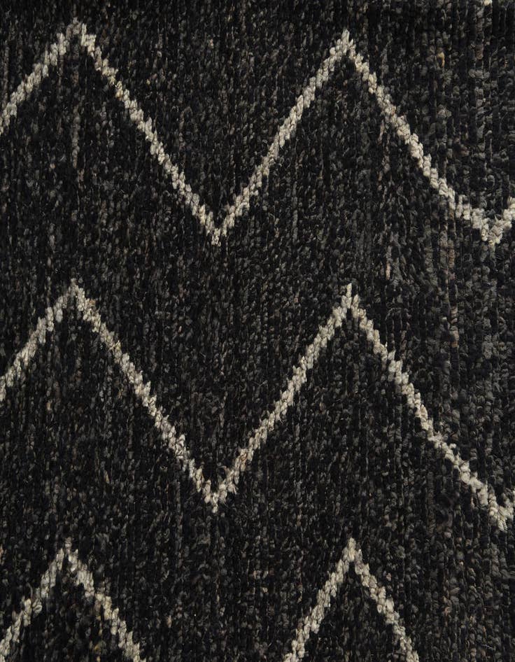 Detail image of  9' x 12' 9  Hand Knotted Moroccan Wool Rug