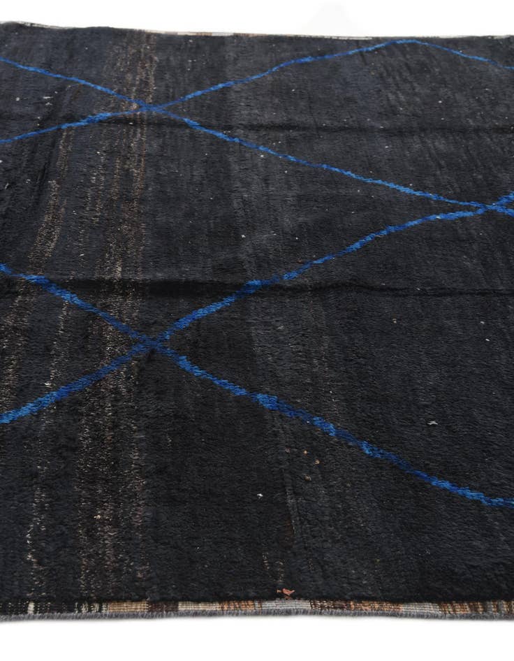 Detail image of  8' 4 x 12' 9  Hand Knotted Moroccan Wool Rug