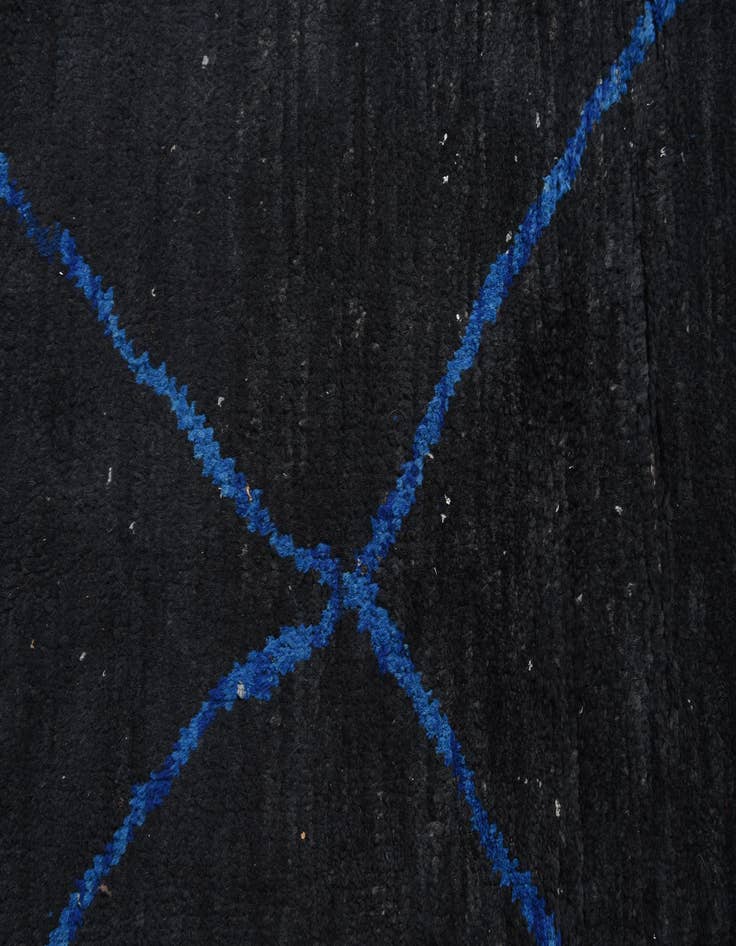 Detail image of  8' 4 x 12' 9  Hand Knotted Moroccan Wool Rug