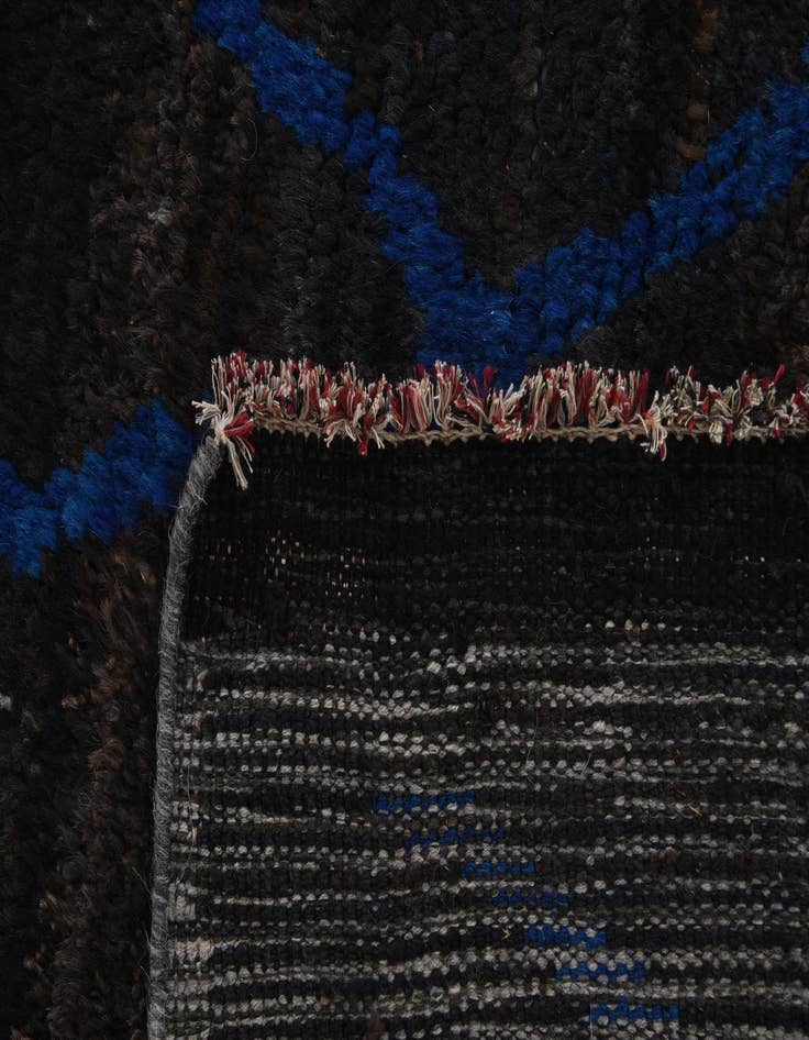 Detail image of  8' 4 x 12' 9  Hand Knotted Moroccan Wool Rug