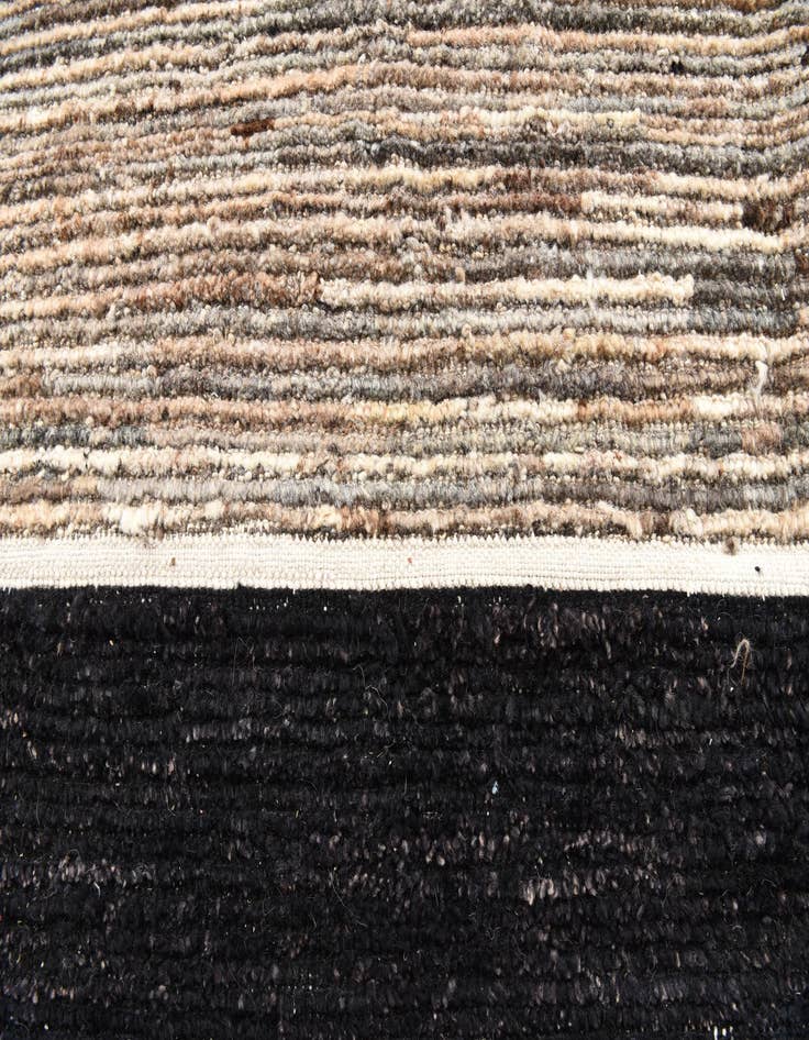 Detail image of  7' 2 x 10' 4  Hand Knotted Moroccan Wool Rug