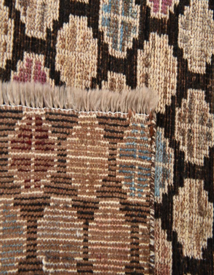 Detail image of  5' x 8'  Hand Knotted Moroccan Wool Rug