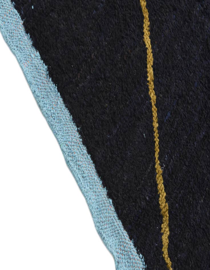 Detail image of  7' 8 x 10' 3  Hand Knotted Moroccan Wool Rug