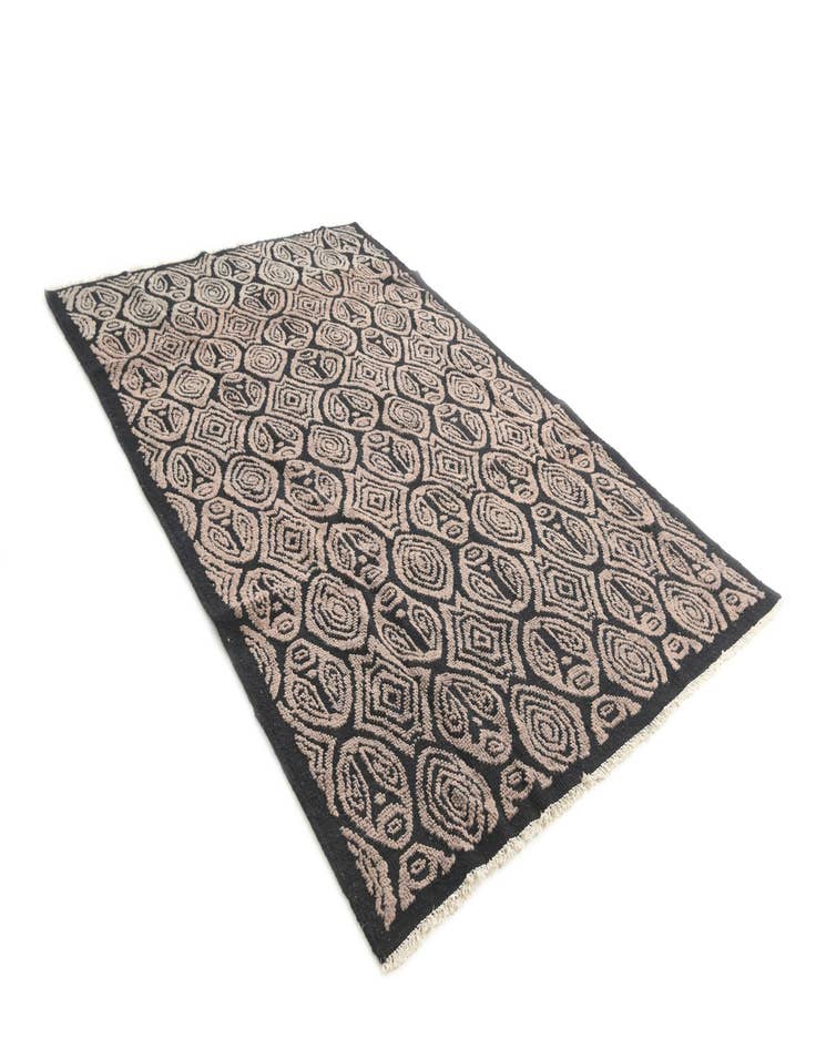 Detail image of  6' 2 x 9' 6  Hand Knotted Moroccan Wool Rug