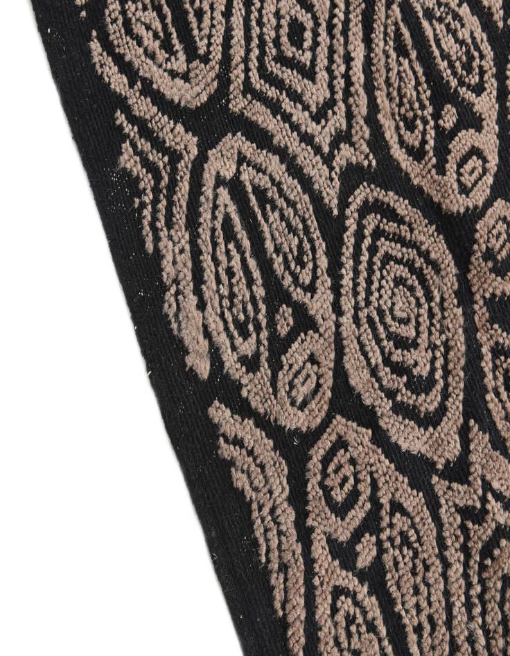 Detail image of  6' 2 x 9' 6  Hand Knotted Moroccan Wool Rug