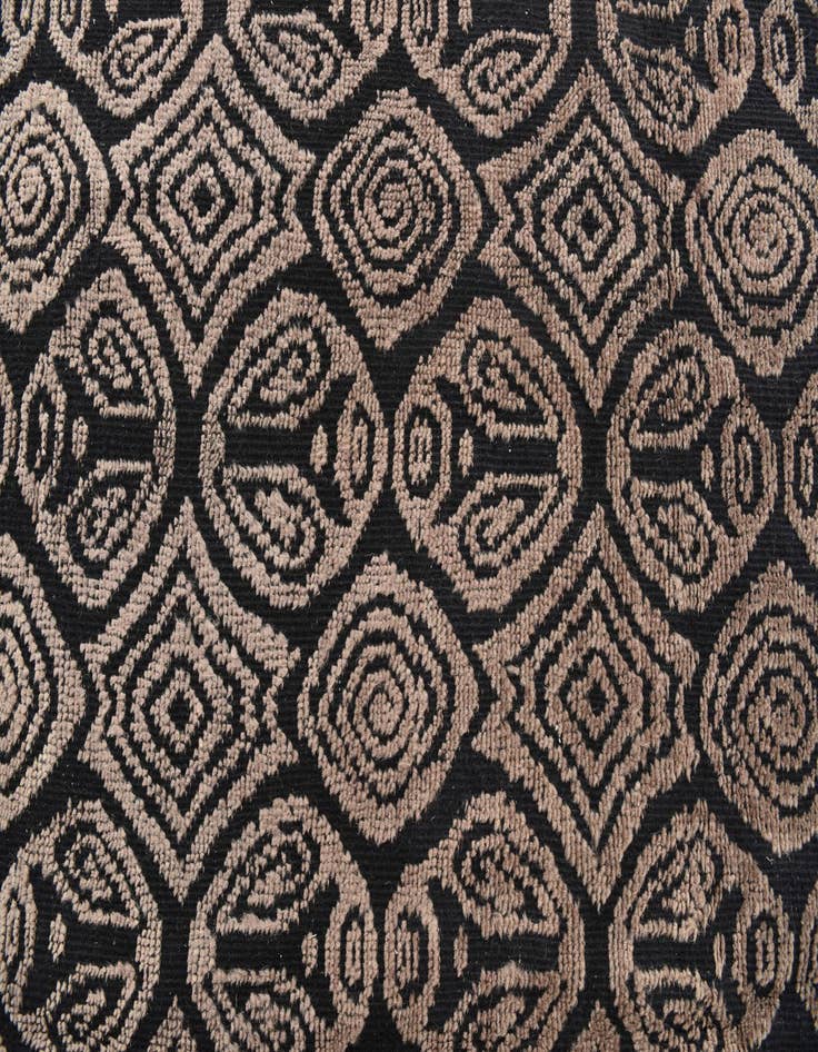 Detail image of  6' 2 x 9' 6  Hand Knotted Moroccan Wool Rug