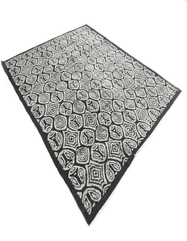 Detail image of  8' 5 x 10'  Hand Knotted Moroccan Wool Rug