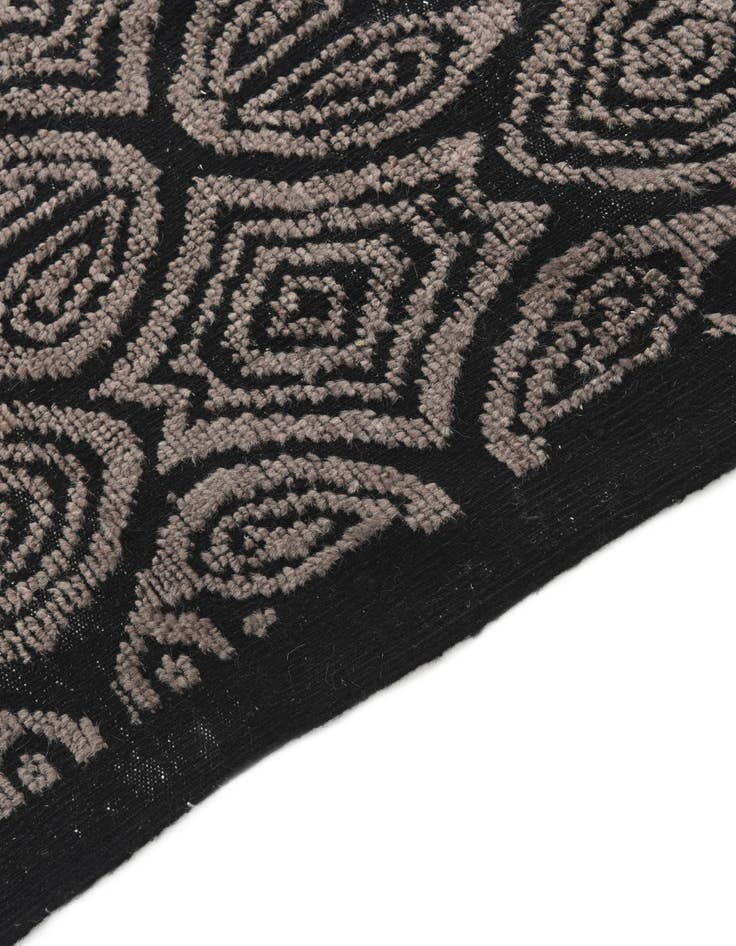 Detail image of  8' 3 x 10'  Hand Knotted Moroccan Wool Rug