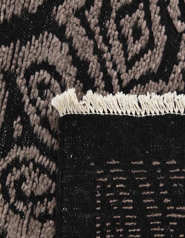 Detail image of  8' 3 x 10'  Hand Knotted Moroccan Wool Rug