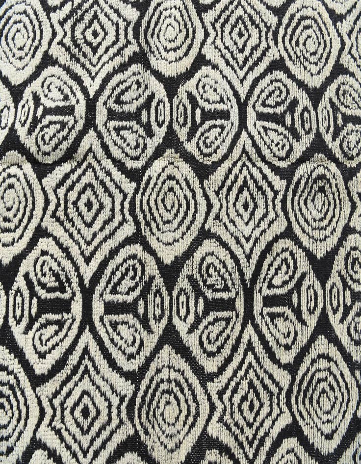 Detail image of  8' 6 x 10' 2  Hand Knotted Moroccan Wool Rug