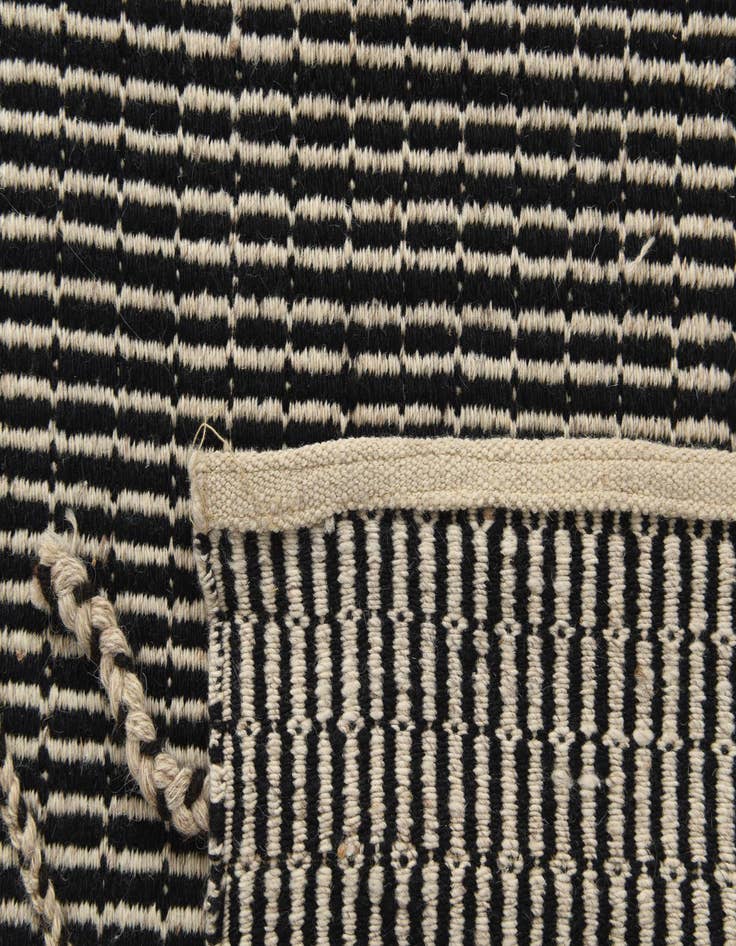 Detail image of  9' 5 x 14' 4  Hand Knotted Moroccan Wool Rug