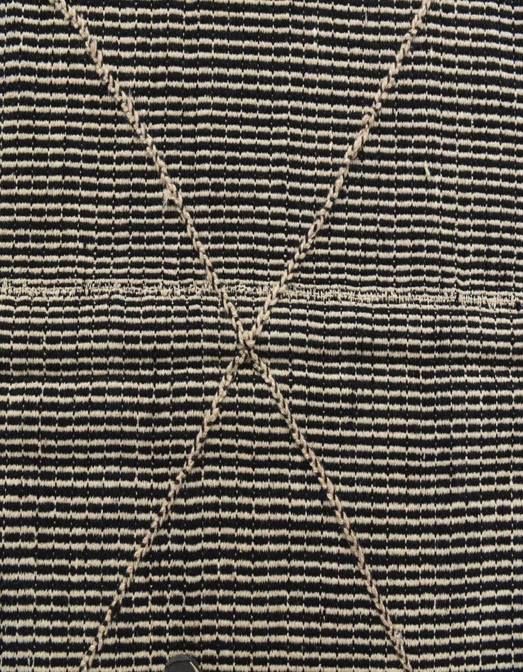 Detail image of  9' 5 x 14' 4  Hand Knotted Moroccan Wool Rug