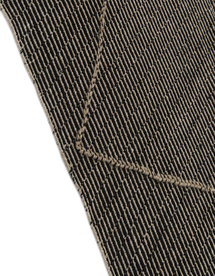 Detail image of  9' 8 x 14' 5  Hand Knotted Moroccan Wool Rug