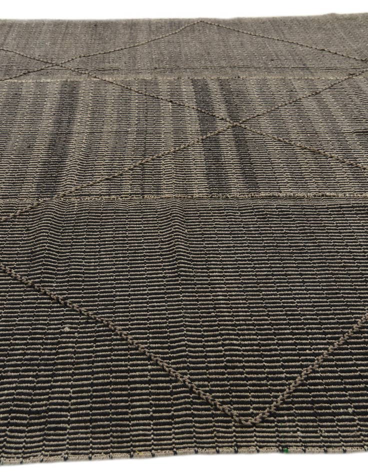 Detail image of  9' 9 x 14' 2  Hand Knotted Moroccan Wool Rug