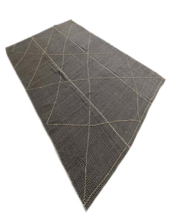 Detail image of  9' 8 x 14' 3  Hand Knotted Moroccan Wool Rug