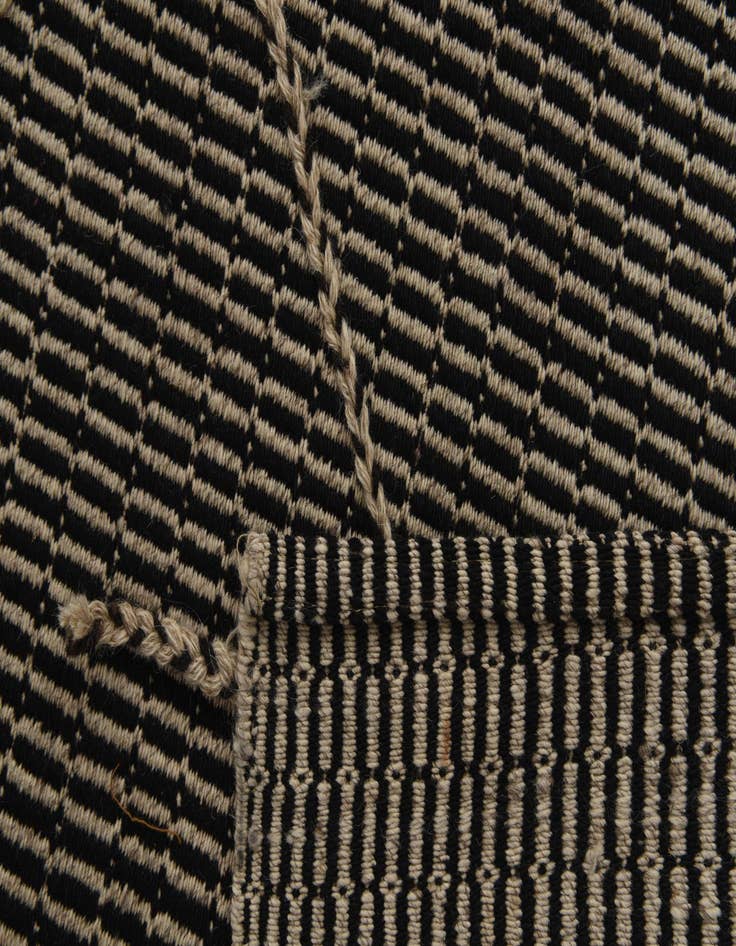 Detail image of  9' 8 x 14' 3  Hand Knotted Moroccan Wool Rug