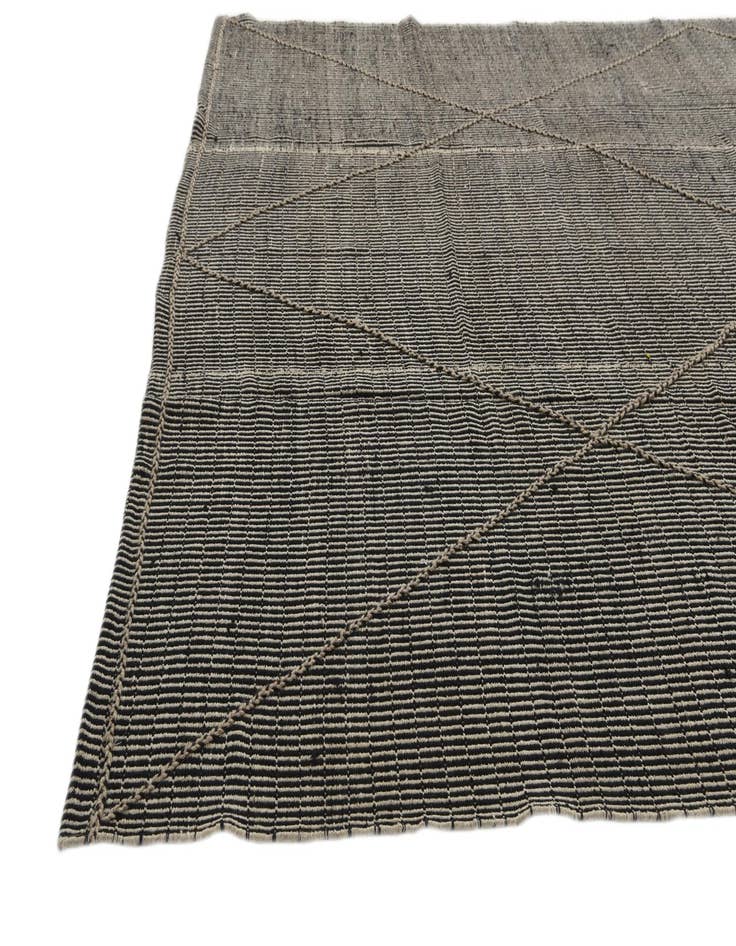 Detail image of  9' 10 x 14' 4  Hand Knotted Moroccan Wool Rug