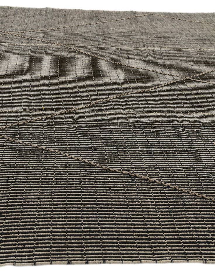 Detail image of  9' 10 x 14' 4  Hand Knotted Moroccan Wool Rug