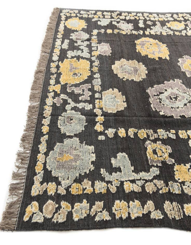 Detail image of  9' 2 x 12' 2  Hand Knotted Moroccan Wool Rug