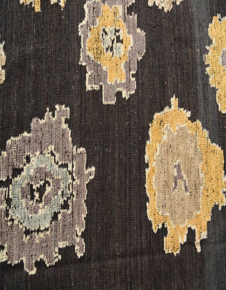 Detail image of  9' 2 x 12' 2  Hand Knotted Moroccan Wool Rug