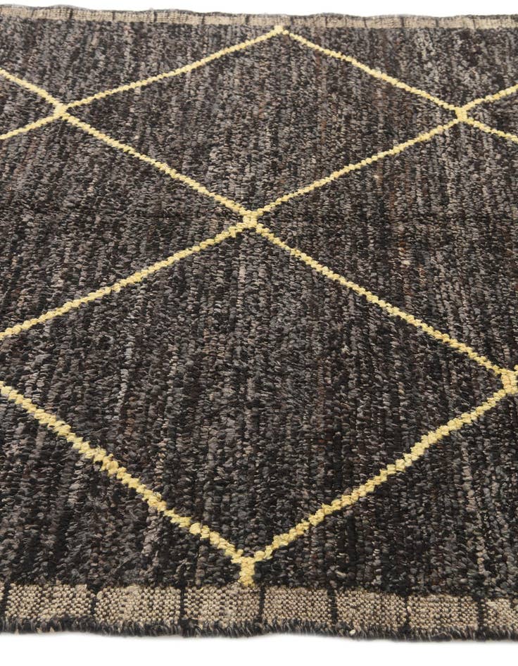 Detail image of  5' x 8' 4  Hand Knotted Moroccan Wool Rug