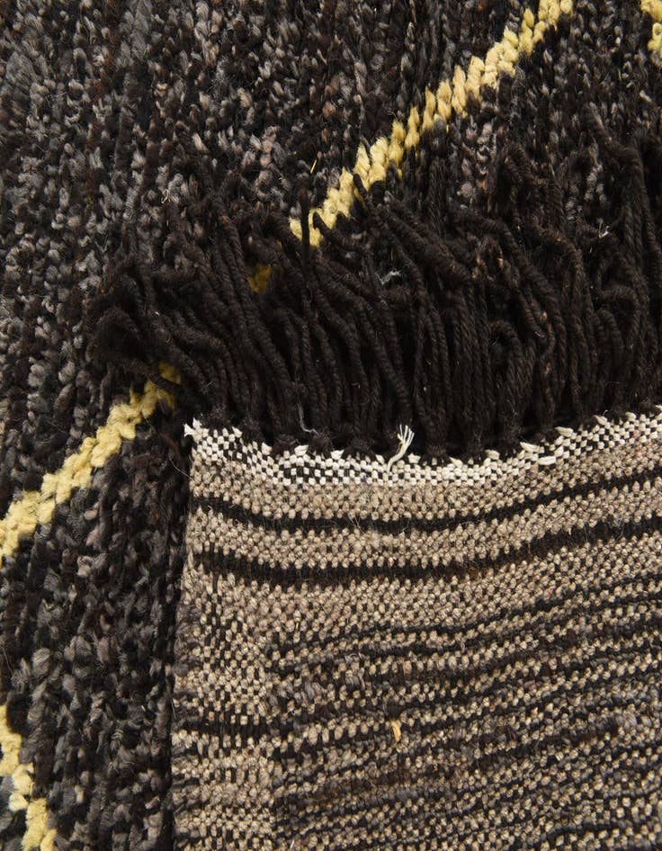 Detail image of  5' x 8' 4  Hand Knotted Moroccan Wool Rug