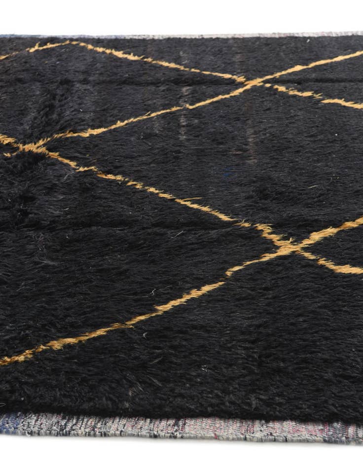 Detail image of  8' 6 x 10' 6  Hand Knotted Moroccan Wool Rug