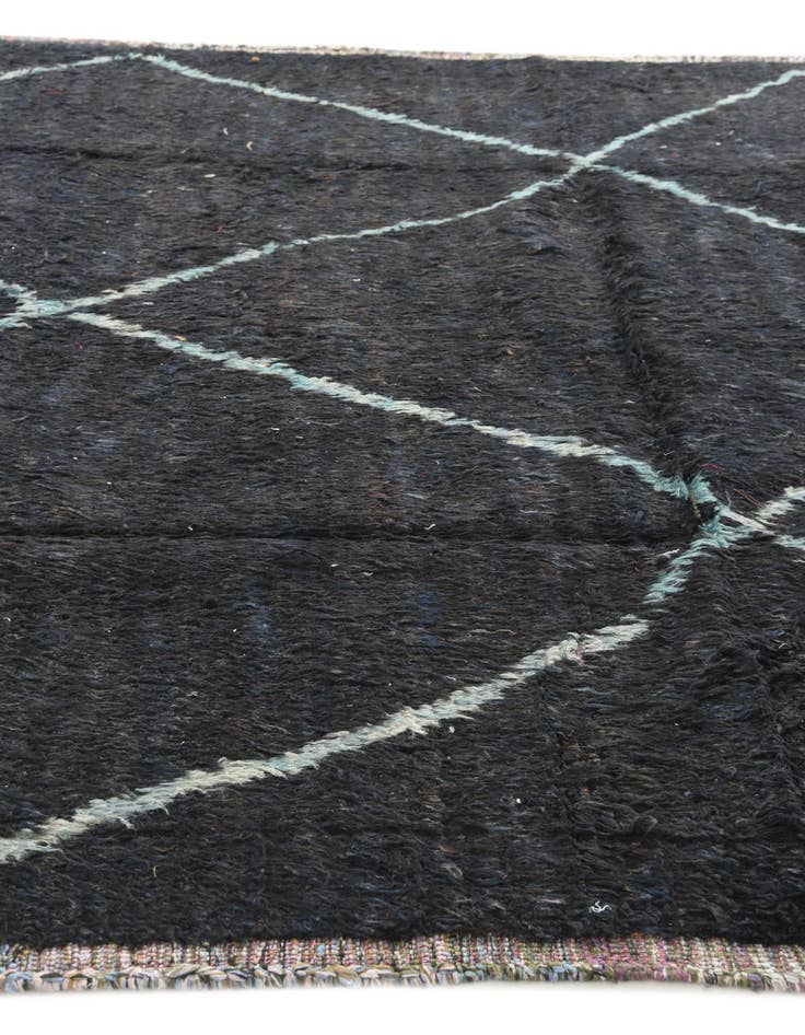 Detail image of  8' x 9' 8  Hand Knotted Moroccan Wool Rug