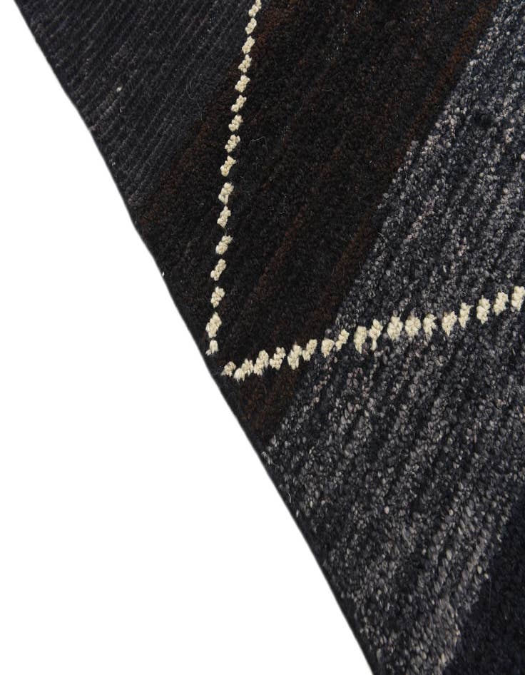 Detail image of  8' 2 x 10' 10  Hand Knotted Moroccan Wool Rug