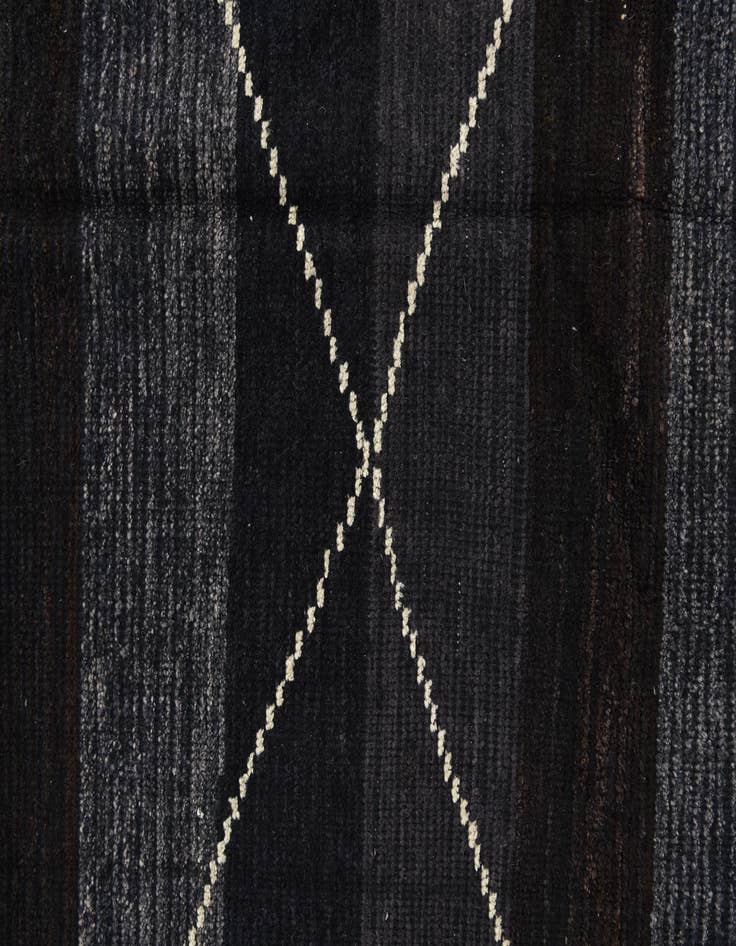 Detail image of  8' 2 x 10' 10  Hand Knotted Moroccan Wool Rug