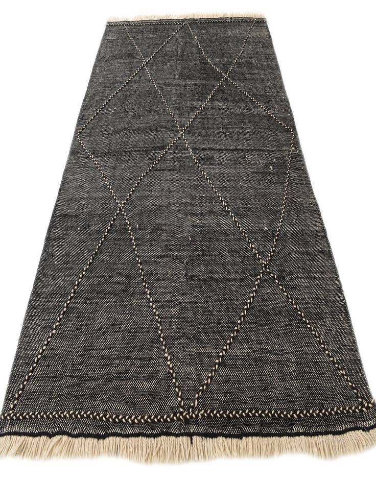 Detail image of  7' x 9' 8  Hand Knotted Moroccan Wool Rug