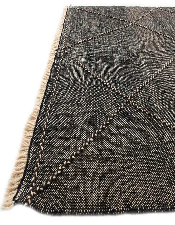 Detail image of  7' x 9' 8  Hand Knotted Moroccan Wool Rug