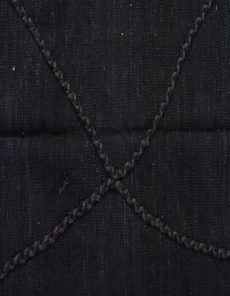 Detail image of  4' 9 x 6' 4  Hand Knotted Moroccan Wool Rug