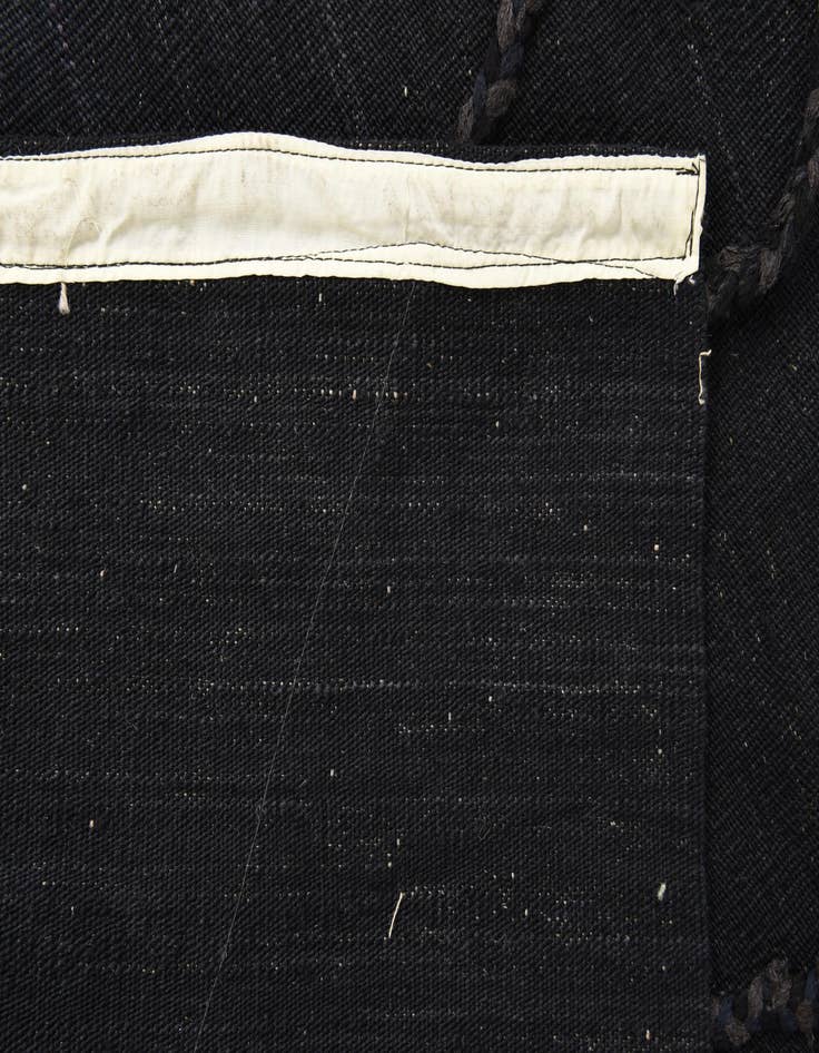 Detail image of  4' 9 x 6' 4  Hand Knotted Moroccan Wool Rug