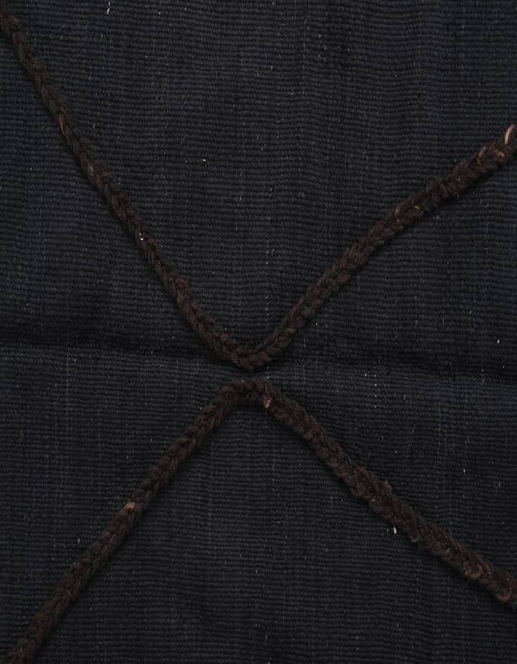 Detail image of  4' 2 x 6'  Hand Knotted Moroccan Wool Rug