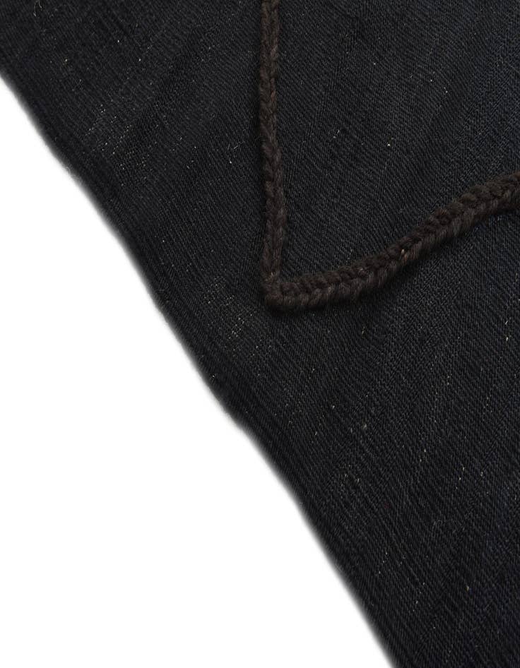 Detail image of  5' 8 x 7' 10  Hand Knotted Moroccan Wool Rug