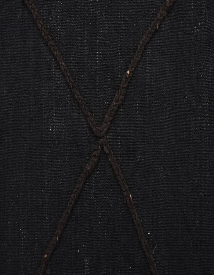 Detail image of  5' 8 x 7' 10  Hand Knotted Moroccan Wool Rug