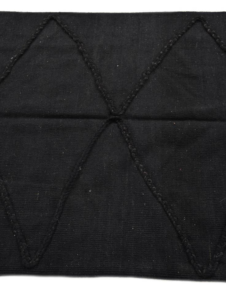 Detail image of  3' 6 x 4' 11  Hand Knotted Moroccan Wool Rug