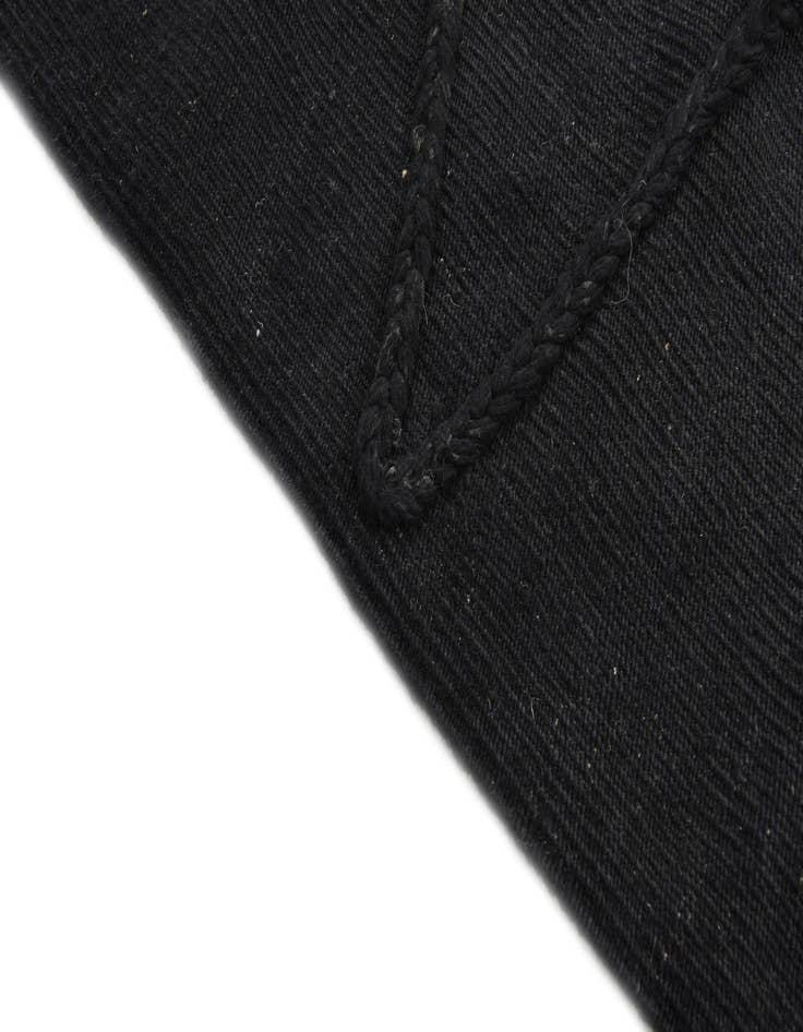 Detail image of  3' 6 x 4' 11  Hand Knotted Moroccan Wool Rug